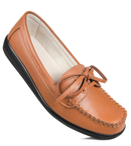 Aerosoft Moxy Women’s Comfortable Slip On Flat Loafers